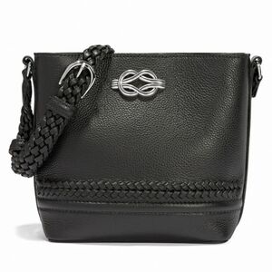Brighton Small Black Bucket Bag